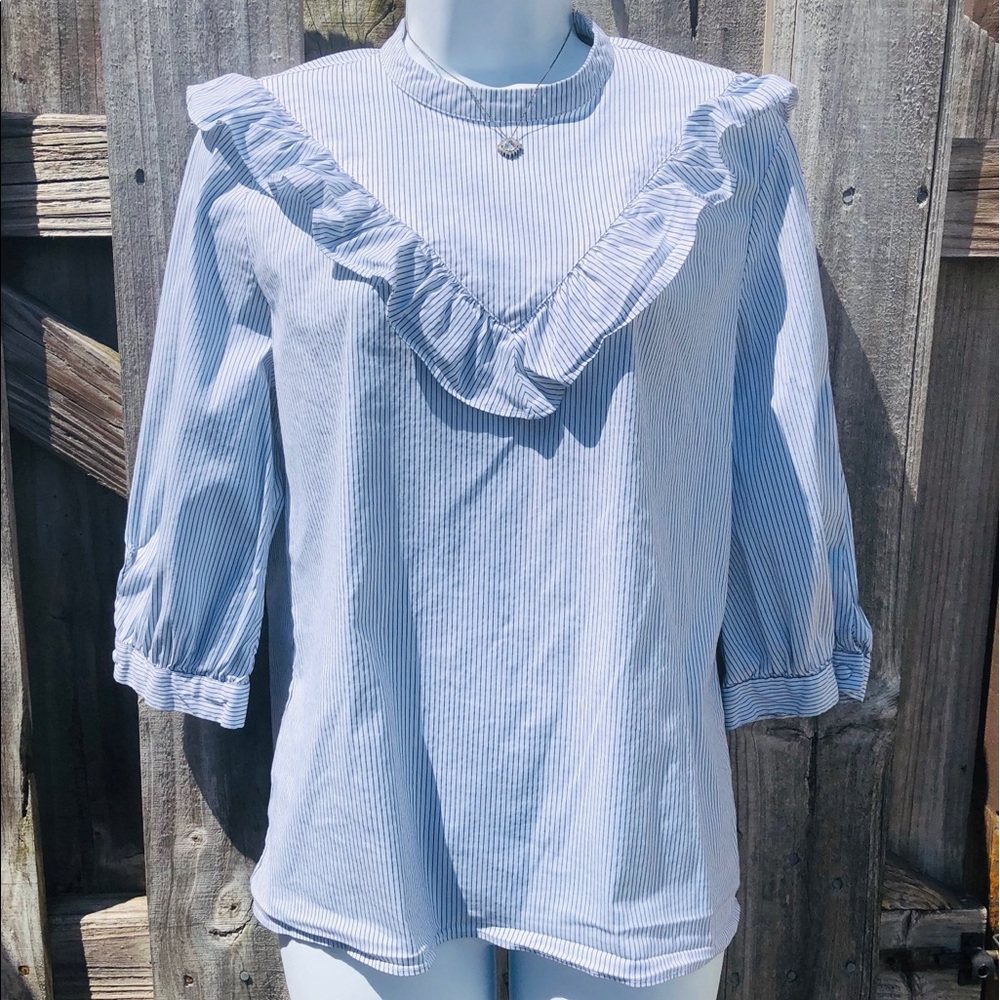 Express Striped Top Size Medium